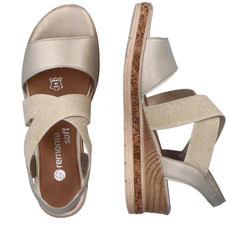 remonte_sandal_dame_2.webp Discount Rieker Remonte Sandal Dame Guld