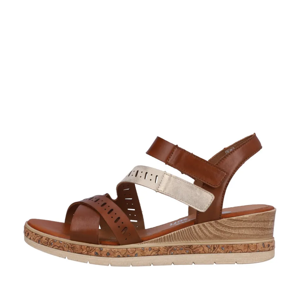 remonte_sandal_dame_4-15.webp Sale Rieker Remonte Sandal Dame Brun