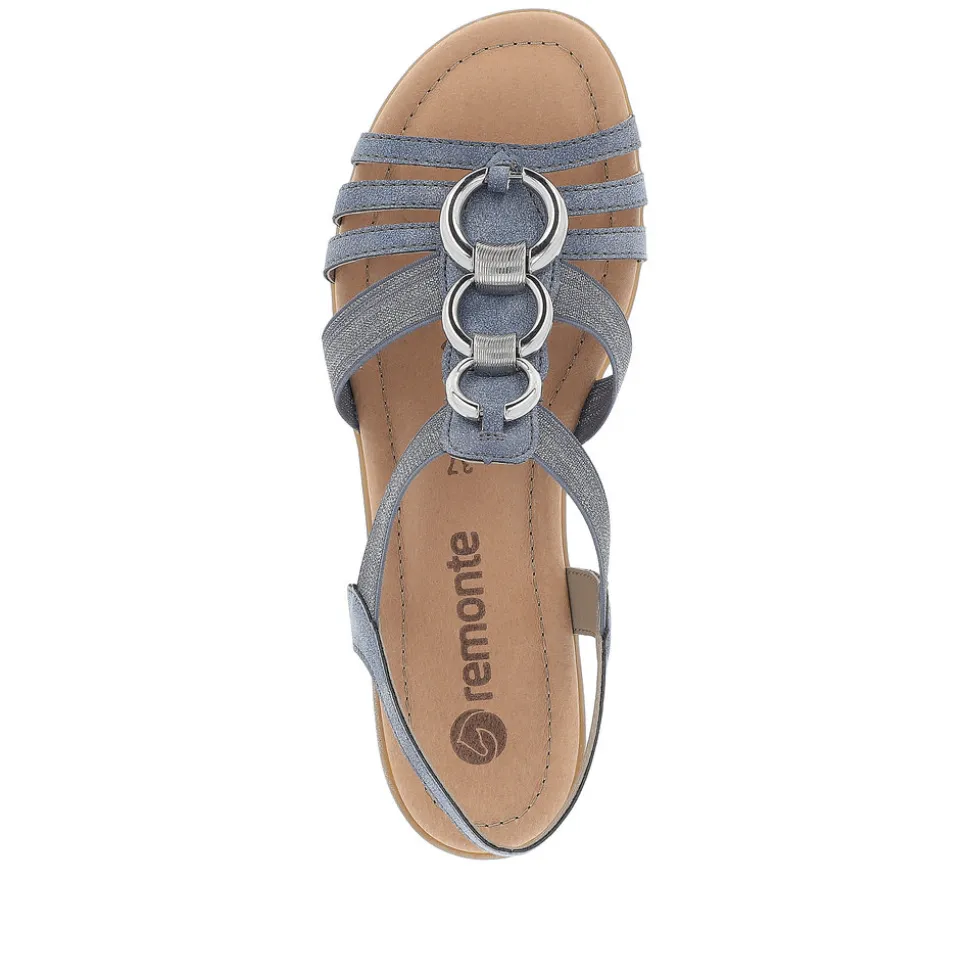 remonte_sandal_dame_5.webp Outlet Rieker Remonte Sandal Dame Blå