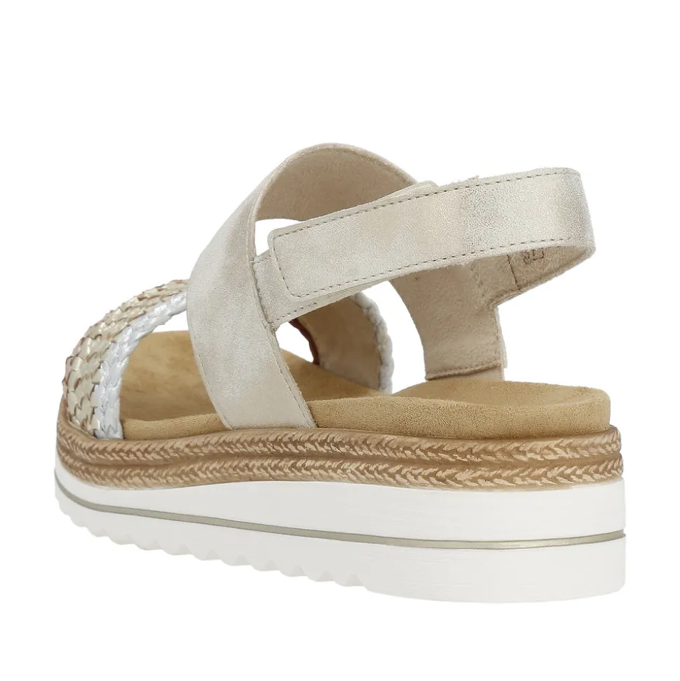 remonte_sandal_dame_7-3.webp Discount Rieker Remonte Sandal Dame Guld,sølv