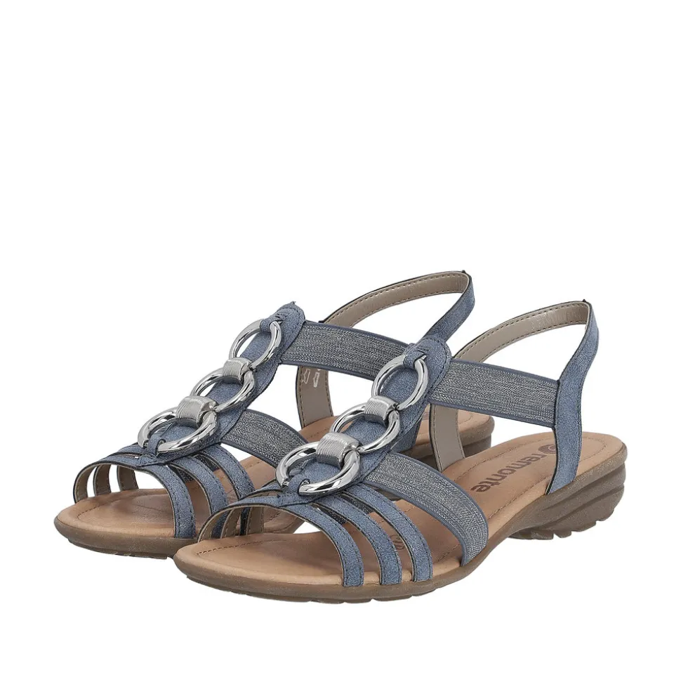 remonte_sandal_dame_8.webp Outlet Rieker Remonte Sandal Dame Blå