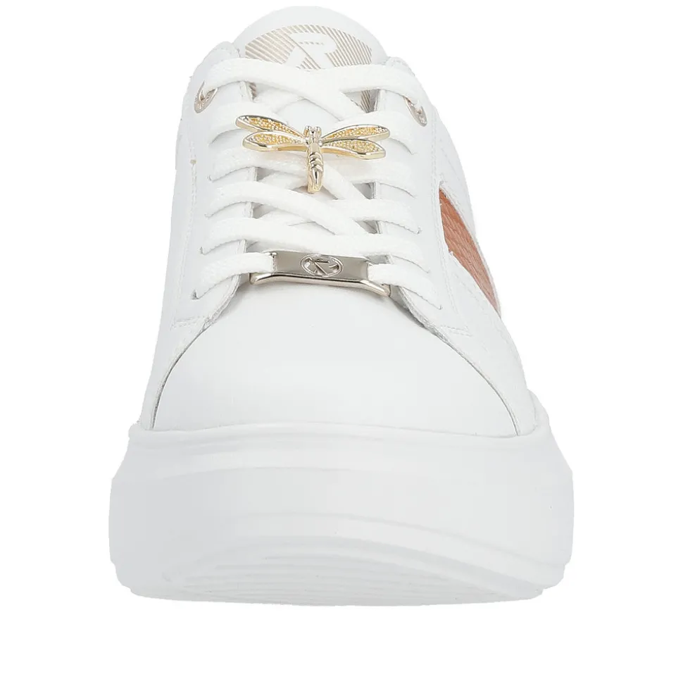 rieker_revolution_sneakers_dame_2-5.webp Hot Rieker Revolution Sneakers Dame Hvid,orange