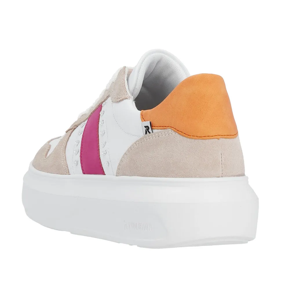 rieker_revolution_sneakers_dame_8-4.webp Store Rieker Revolution Sneakers Dame Beige,hvid,orange,pink