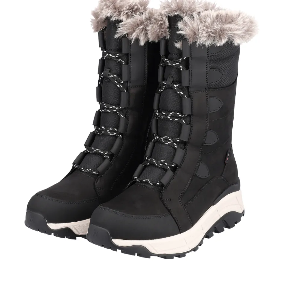 rieker_revolution_stvle_dame_3-4.webp New Rieker Revolution Støvle Dame Sort