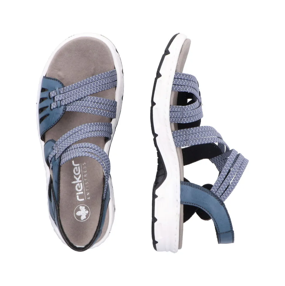 rieker_sandal_dame_10-12.webp Outlet Rieker Sandal Dame Blå