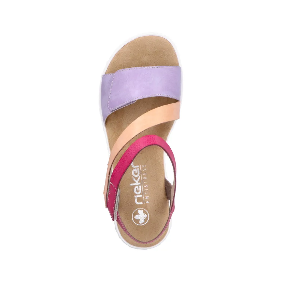 rieker_sandal_dame_10-30.webp Flash Sale Rieker Sandal Dame Lilla,orange,pink