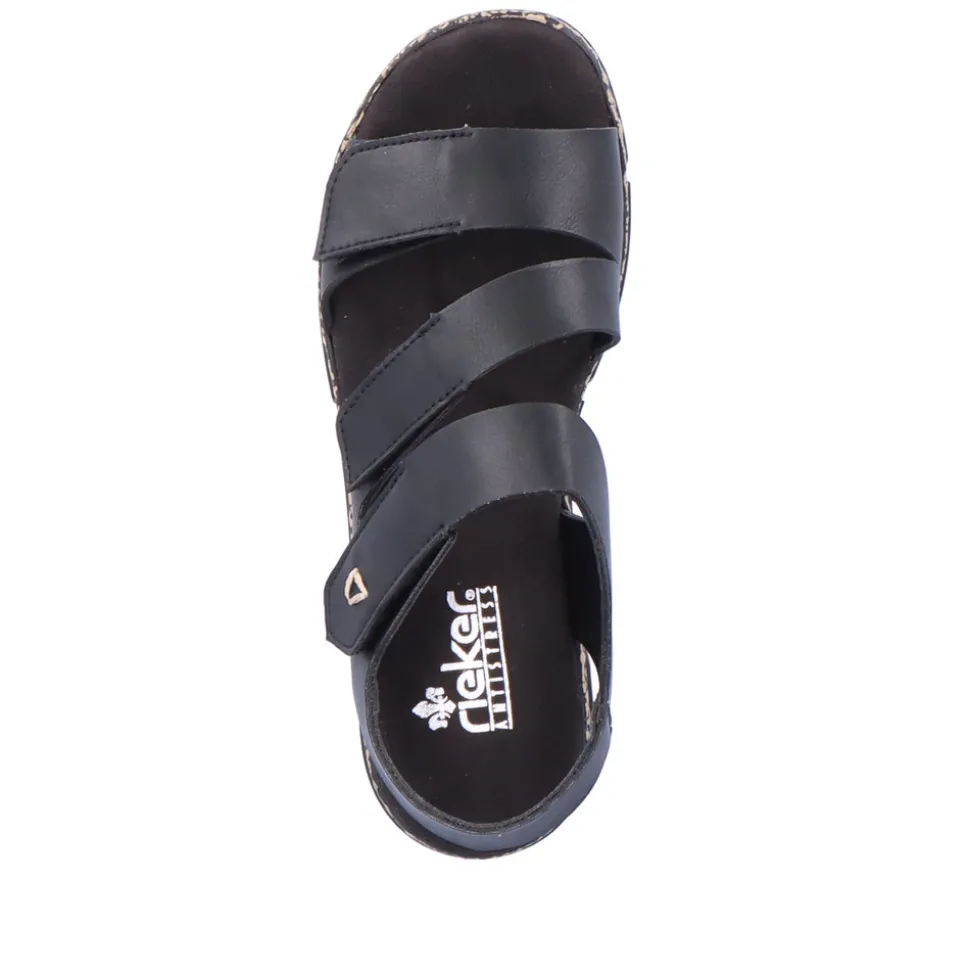 rieker_sandal_dame_6-7.webp Best Sale Rieker Sandal Dame Sort