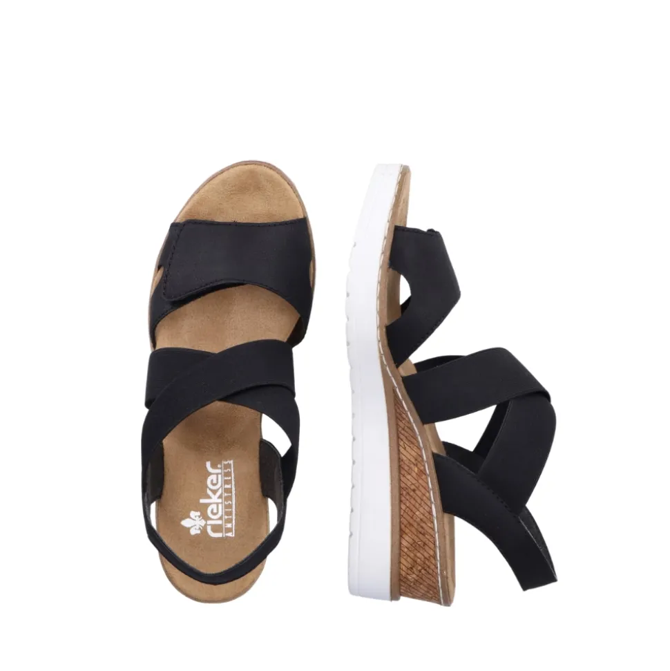 rieker_sandal_sort_dame_8.webp Clearance Rieker Sandal Dame Sort