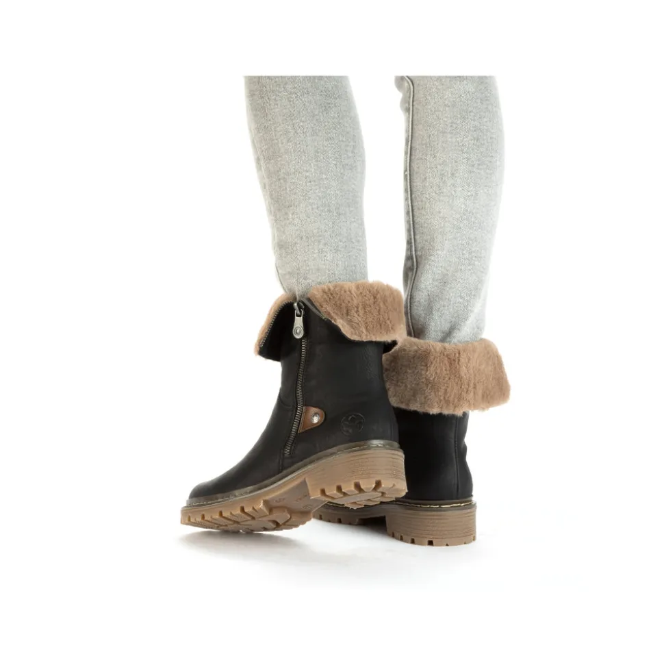 rieker_stvle_dame_2-3.webp Best Sale Rieker Støvle Dame Sort